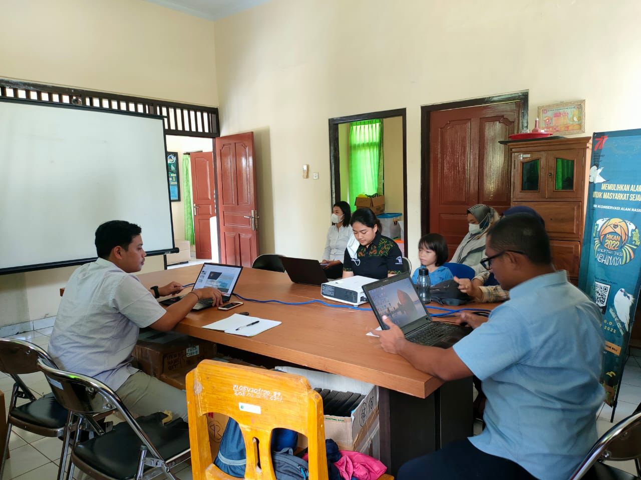 FGD dengan Taman Nasional Bali Barat