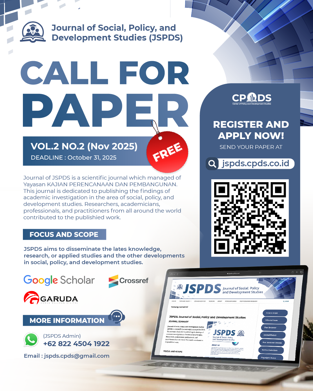 Call-for-Paper CPDS INDONESIA